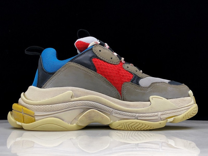 BLEN Triple S Grey Red Blue 512175 W09O2 4365