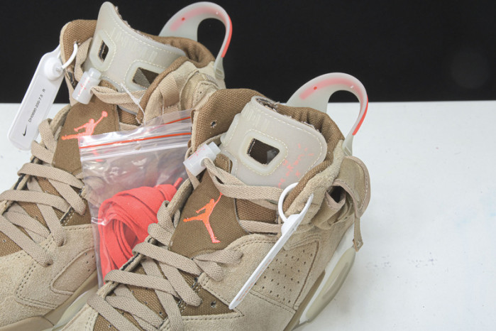 Travis Scott x Air Jordan 6“British Khaki” DH0690-200