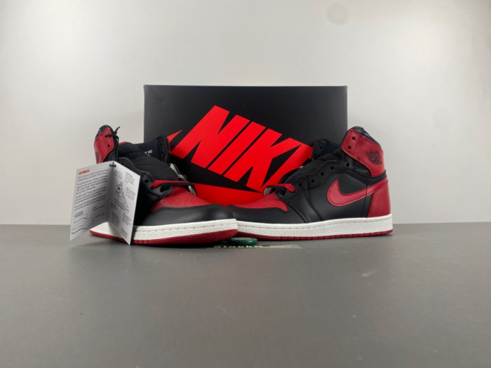 Air Jordan 1 High ’85 “Bred” Color: Black/Varsity Red-White HV6674-067