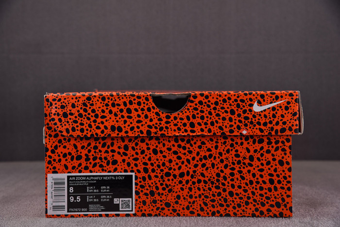 Nk Air Zoom Alphafly Next% 3 Electric Pack Olympic Safari FN7672-900